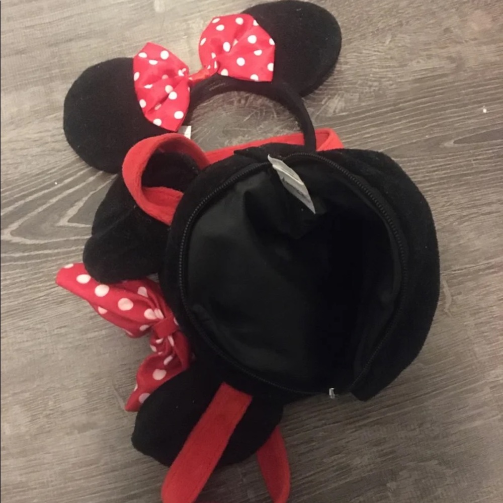 Minnie Mouse girls  crossbody purse and headband